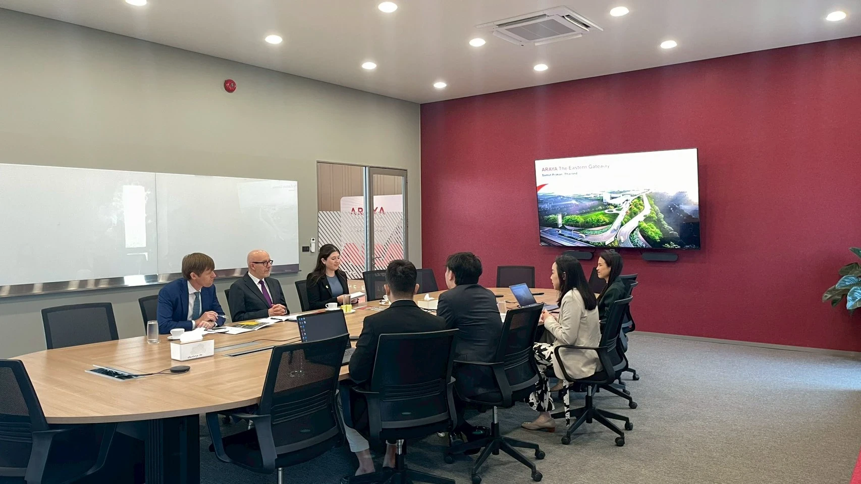 Welcoming the UK Chamber of Commerce to explore our future-ready industrial township in Thailand.